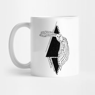 Geometric Owl Mug